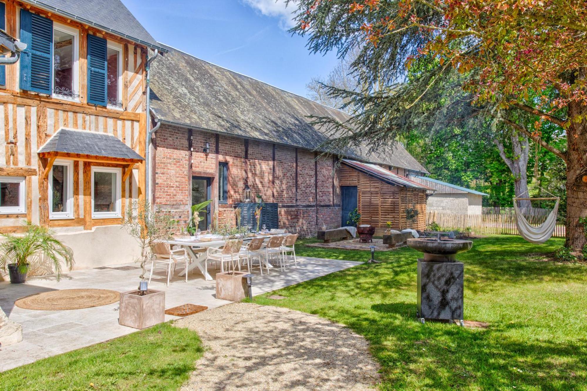 Maison Adeli - Spa- Brasero-Billard- Netflix-Wifi Dozulé Exterior foto